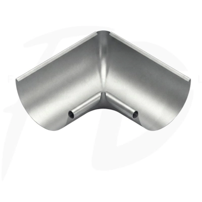 Narożnik wewnętrzny stal Inguri 150/90° kolor srebrny metalik RAL 9006